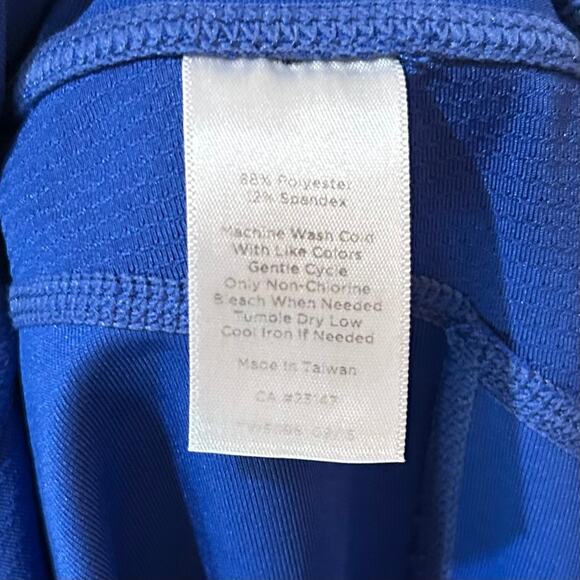 T By Talbots Blue Capri Leggings Size Medium - Picture 9 of 9